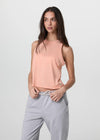 Vuori Energy Top - Bright Peach Heather
