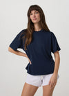 Vuori Energy Tee Long - Blue Coast