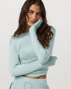 Vuori Daydream Crew - Spearmint Heather