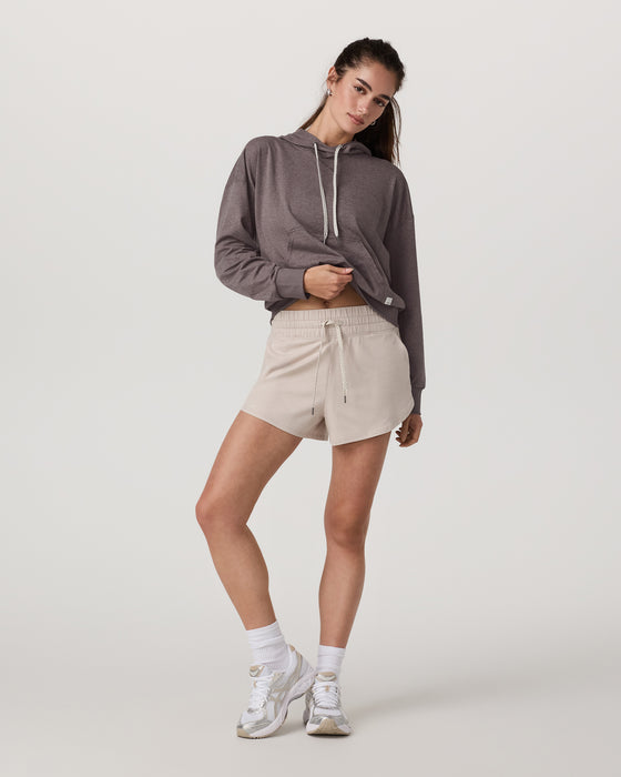 Vuori Halo Modern Pullover Hoodie - Huckleberry Heather