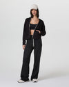 Vuori Halo Modern Full Zip Hoodie - Solid Black