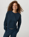 Vuori Halo Modern Crew - Blue Coast Heather