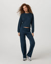 Vuori Halo Modern Crew - Blue Coast Heather