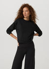 Vuori Halo Modern Crew - Black Heather