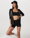 Vuori Halo Performance Hoodie 2.0 - Black Heather