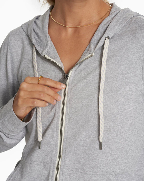 Vuori Halo Performance Hoodie 2.0 - Pale Grey Heather