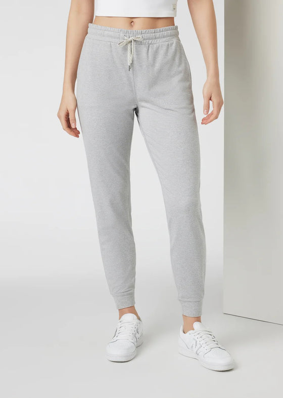 Vuori Performance Jogger Long - Pale Grey Heather