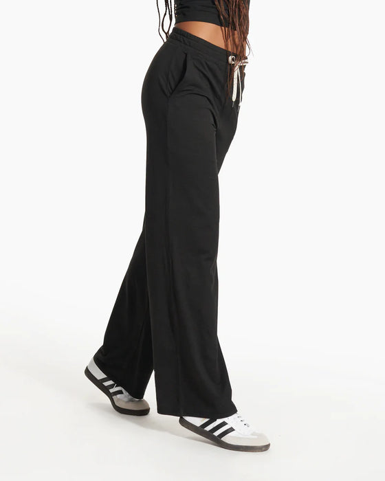 Vuori Halo Essential Wideleg - Black