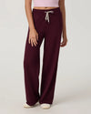 Vuori Halo Essential Wideleg/Short - Cherry Noir