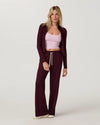 Vuori Halo Essential Wideleg - Cherry Noir