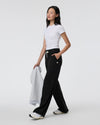Vuori Halo Essential Wideleg - Black
