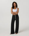 Vuori Halo Essential Wideleg - Black Heather