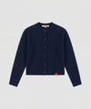 Vacation Club Crew Neck Cardigan - Navy