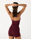 Vang Athletica Halter Tank - Burgundy