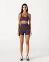 Vang Athletica Racer Crop - Plum