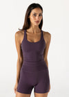 Vang Athletica V-Tank - Plum