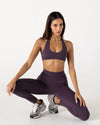 Vang Athletica Full Length Leggings - Plum