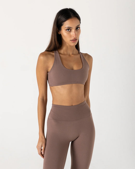Vang Athletica Form Cross Crop - Clay