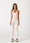 Vang Athletica Ribbed Racer Tank - Pink
