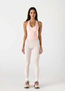  Vang Athletica Ribbed Racer Tank - Pink