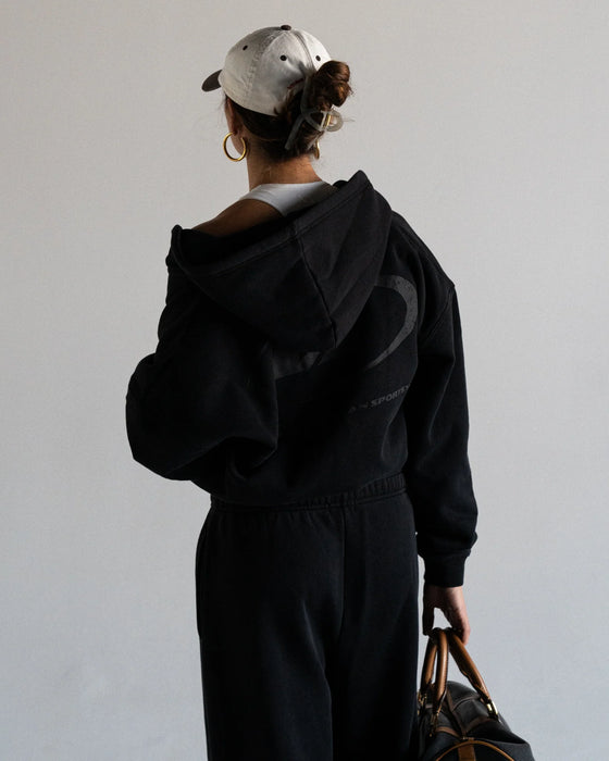 Vang Athletica Star Training Zip-Up Hoodie - Black