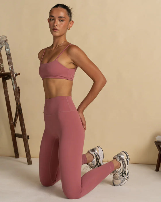 Vang Athletica Form Full Length Leggings - Rhubarb