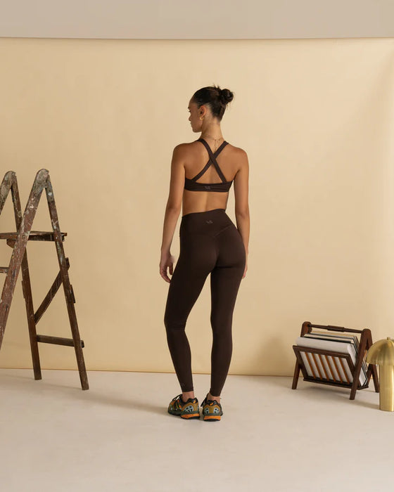 Vang Athletica Form Full Length Leggings - Java