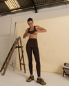 Vang Athletica Form Full Length Leggings - Java