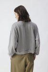 American Vintage Womens Sonoma Long Sleeve Heather Grey SON21G