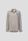 Viktoria & Woods Trinity Shirt - Cocoa Stripe