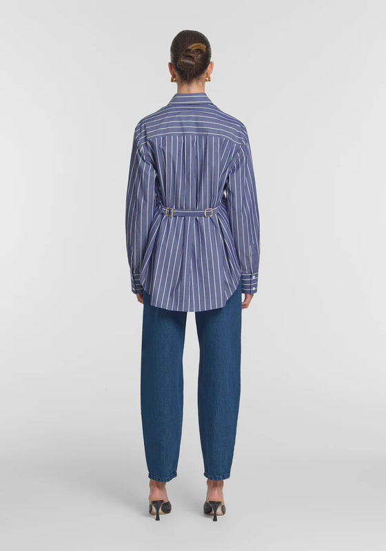 Viktoria and Woods Blessing Shirt - Stahl Stripes