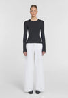 Viktoria & Woods Rib Longsleeve Tee - Black