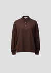 Viktoria & Woods Beckett Polo - Chocolate