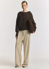 Viktoria & Woods Hart Merino Cardigan - Chocolate