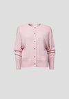 Viktoria & Woods Hart Merino Cardigan - Rose Marle