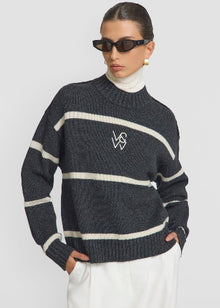  Viktoria & Woods Invictus Knit - Charcoal/Ivory