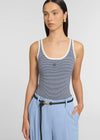 Viktoria & Woods Chronicle Tank - French Navy Stripe
