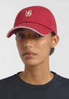 Viktoria & Woods V & W Tipped Cap - Scarlett