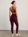 Beyond Yoga Spacedye Vitalize Full Length Leggings - Cabernet Heather