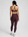 Beyond Yoga Caught In The Midi High Waist Legging - Cabernet Heather
