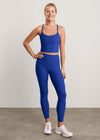 Beyond Yoga Caught In The Midi High Waist Legging - Ultra Blue Heather