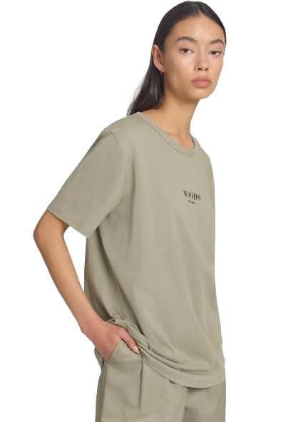 Viktoria & Woods Woods Unisex Tee - Overland Green