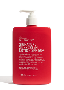  Feel Good Inc Signature Sunscreen 400ml
