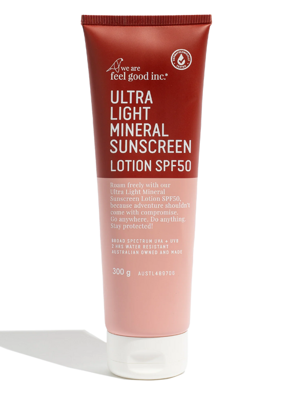 Feel Good Inc Ultra Light Mineral Sunscreen Lotion SPF50 300g