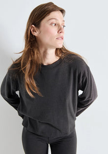  American Vintage Long Sleeve T-shirt YPA - Carbon Melange