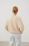 American Vintage Zolly Pullover - Light Beige Melange