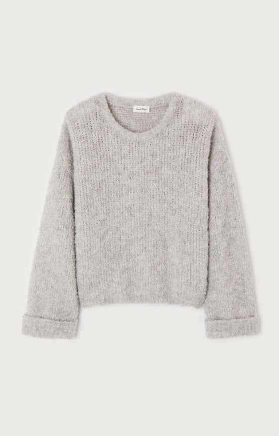 American Vintage Zolly Pullover - Heather Grey