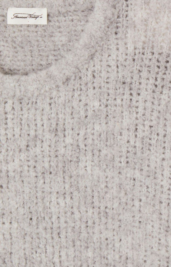 American Vintage Zolly Pullover - Heather Grey