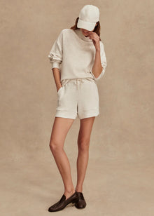  Varley Atrium High Rise Short 4.5" - Ivory