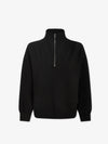 Varley Hawley Half Zip Sweat - Black